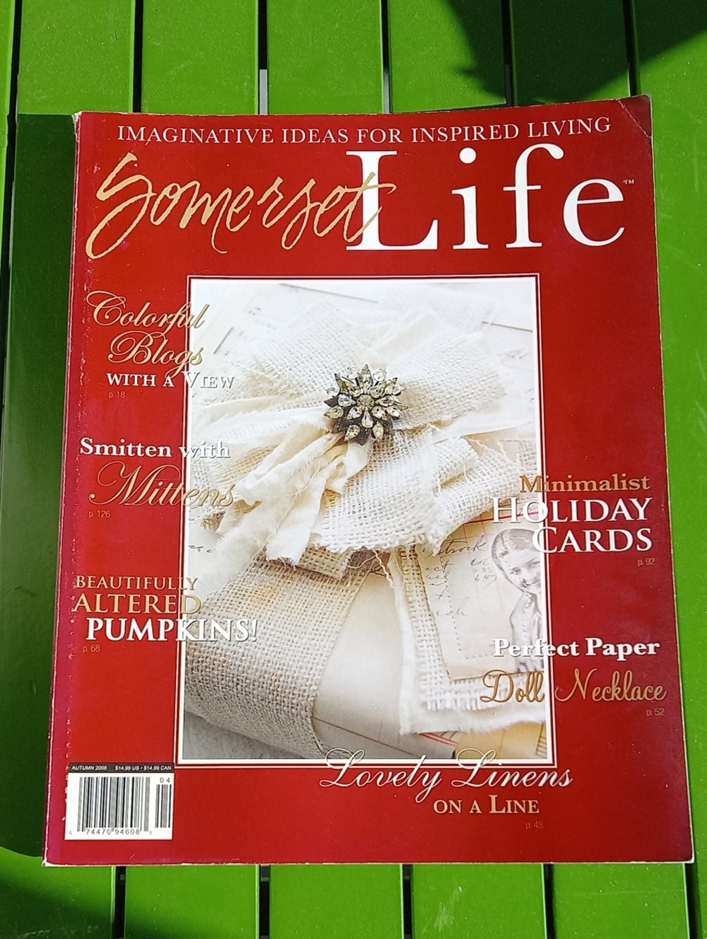 Somerset Life Holiday, The Art of Paper & Mixed Media Magazine